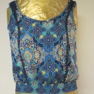 Printed Crop Tanktop